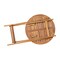 Flash Furniture 3PC Natural Finish Acacia Wood Folding Bistro Set THB-S4460-NAT-GG - alternate 10